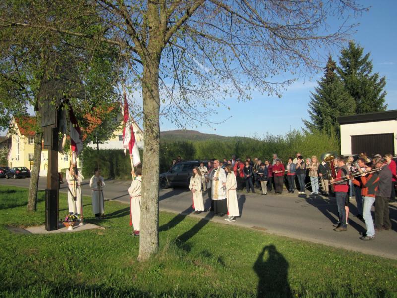 Bittgang Schammelsdorf Pödeldorfer Kreuz 2012