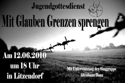 Plakat Jugendgottesdienst