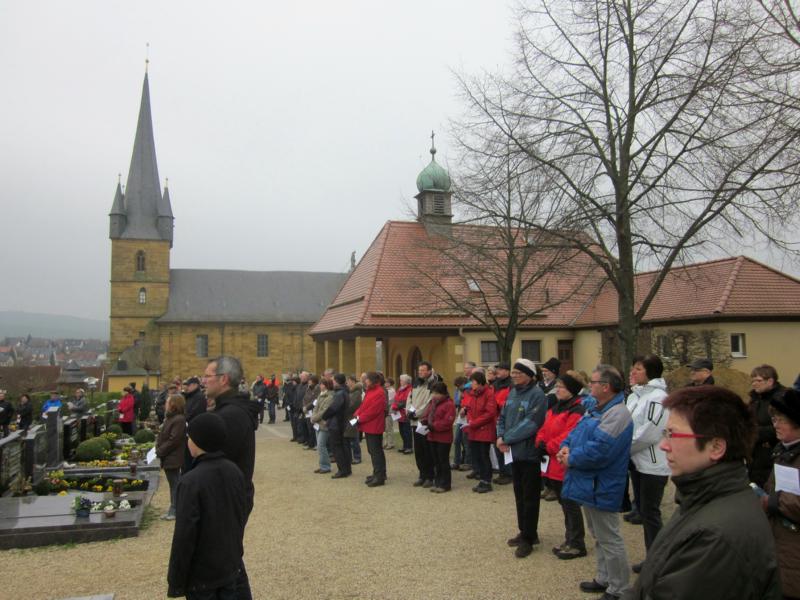 Karfreitag 2012-Bittgang morgens um 8.00 Uhr