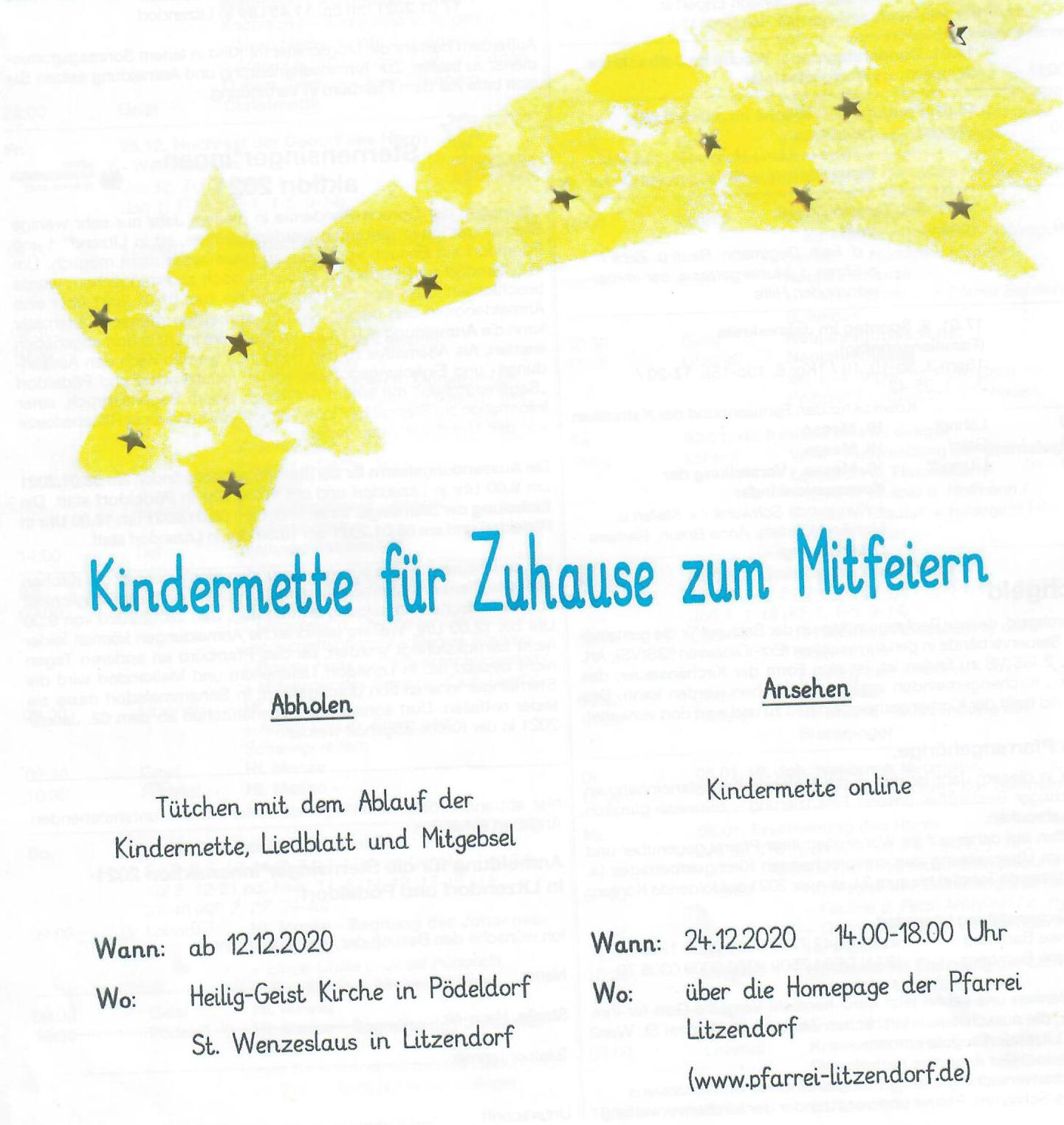 Kindermette 2020