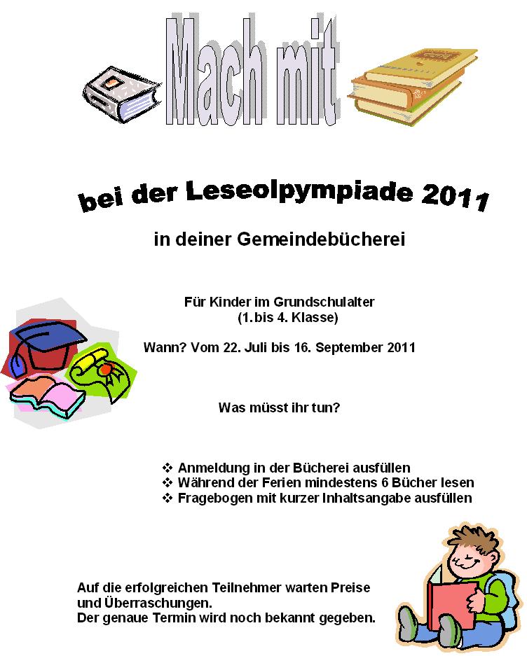 Leseolympiade 2011
