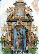 Marienfigur in der Salvatorkirche Hollfeld
