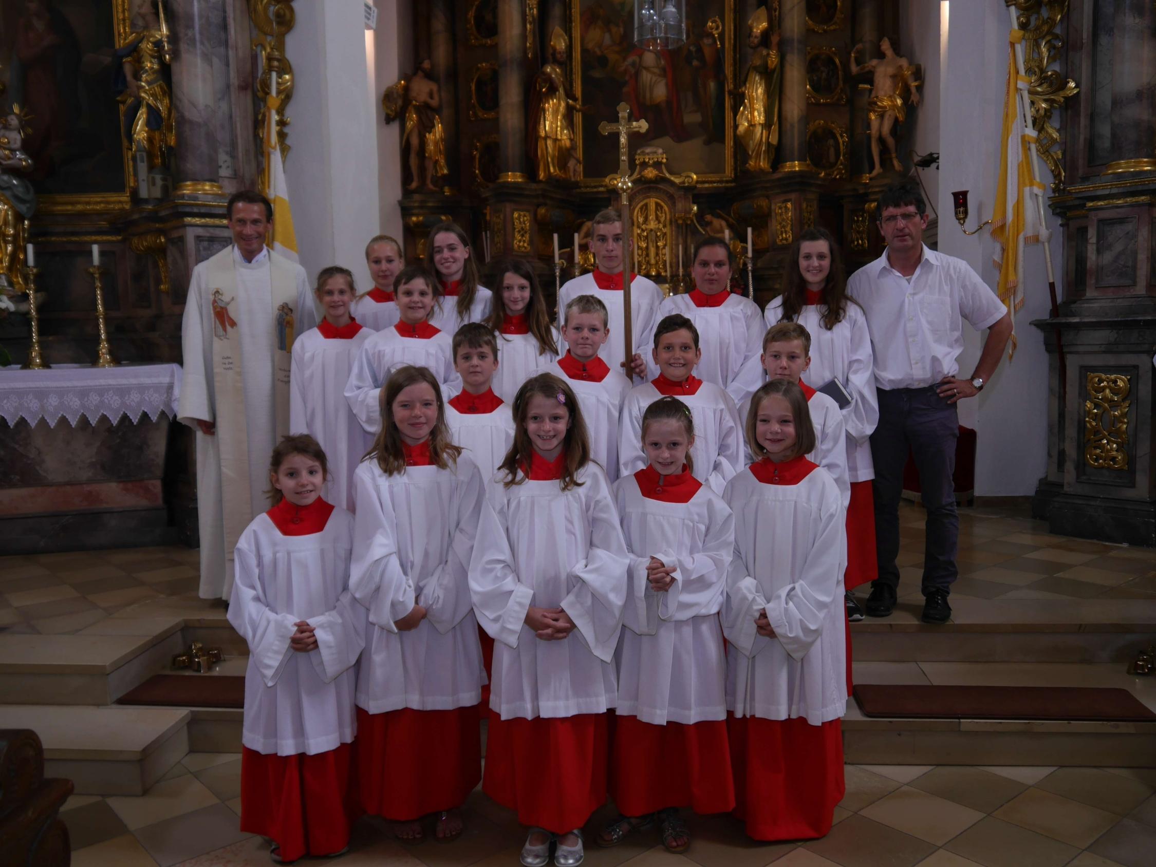 Neue Ministranten 2015