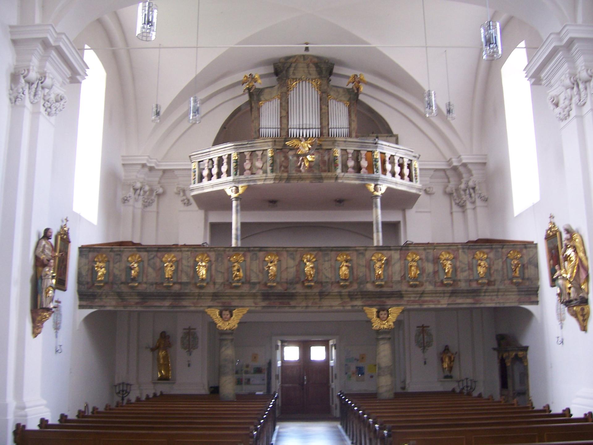 Orgel der Pfarrkirche St. Wenzeslaus Litzendorf