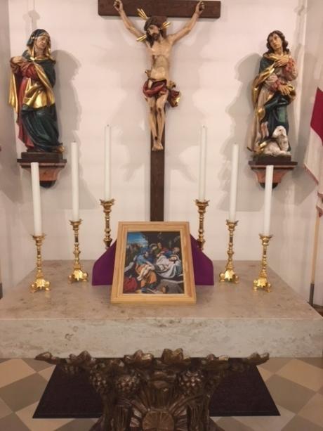 Osterschmuck Kirche Schammelsdorf