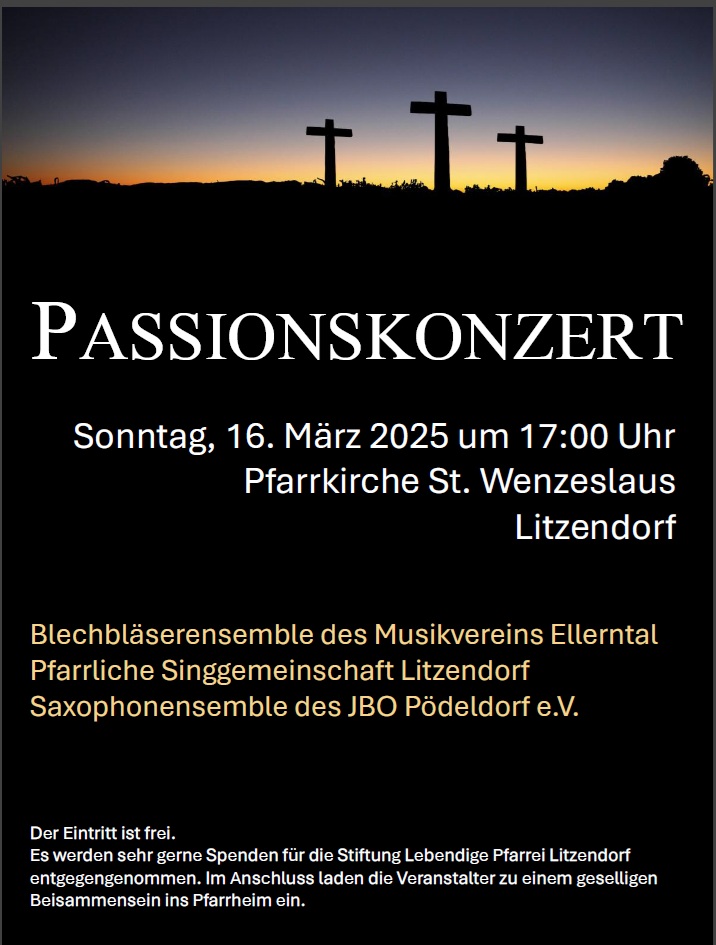 Passionskonzert 2025