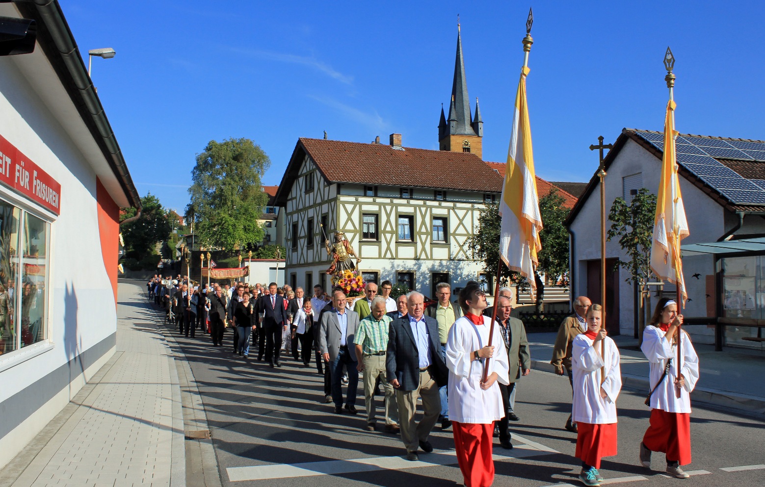 Patronatsfest und anschliessendes Pfarrfest