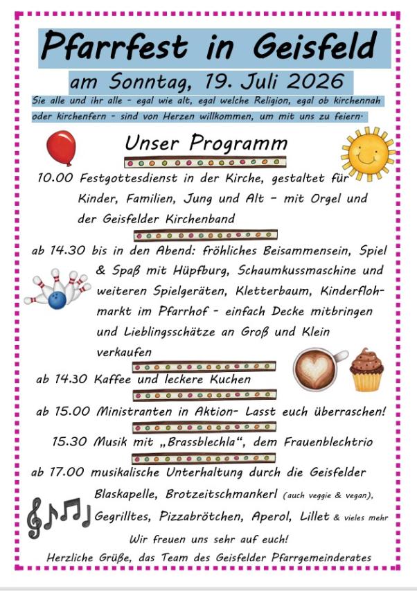 Kommen - staunen - Spaß haben - genießen
