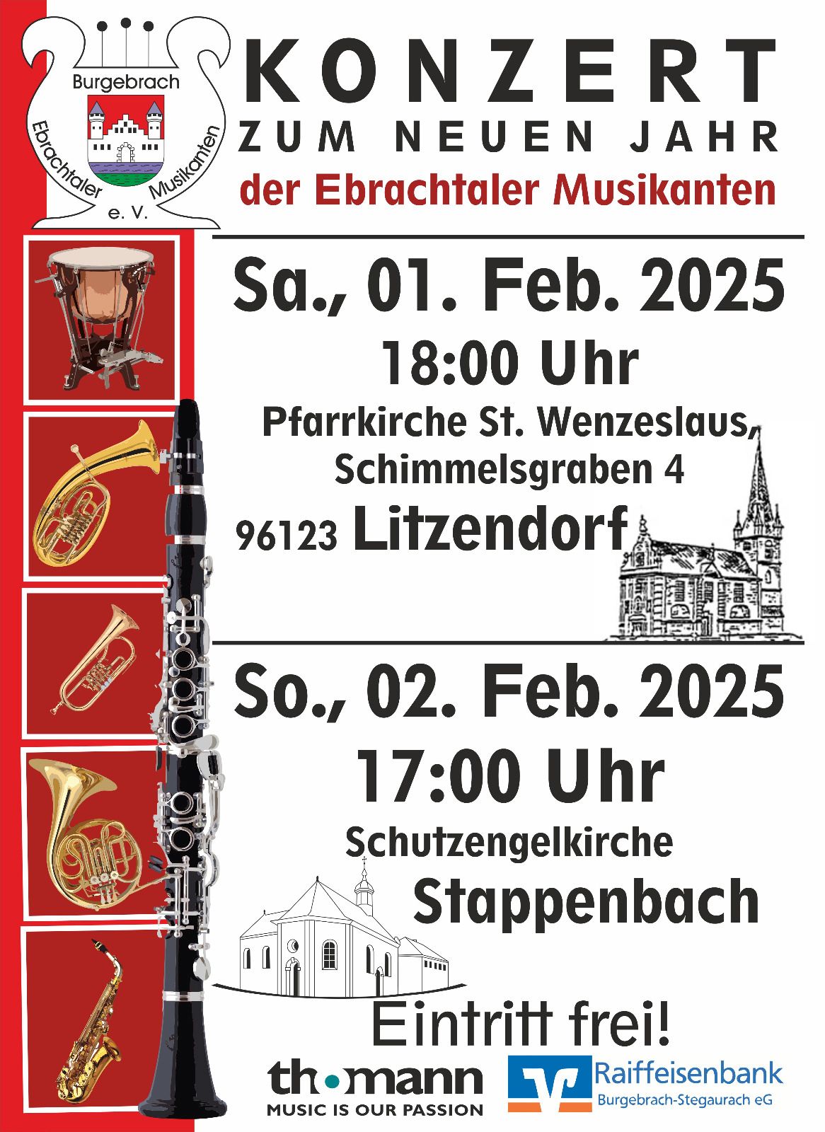 Plakat Konzert