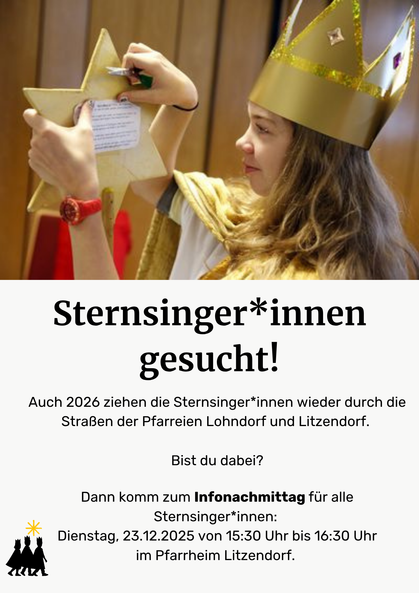 Plakat Sternsingeraktion 2026