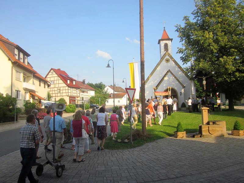 Prozession Schammelsdorf 6.7.2013