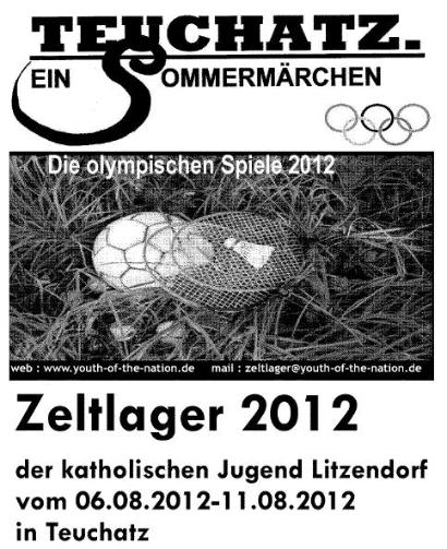 Zeltlager 2012